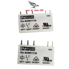 10 PC Brand NEW No.#2961118 Phoenix Contact Miniature Relay 5 Pins 60V 6A/250VAC