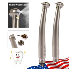 Turbina LED 2/4 orificios con pieza mano de alta velocidad dental NSK Style