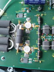 ERBTEC SOLID STATE AMPLIFIER BOARD WITH MOTOROLA MRF 150,MRF148 AND MRF134