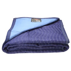 USCC Mega Mover Moving Blankets – 80″ X 72″ – Blue/Light Blue – 4PK