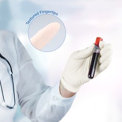 JMU Latex Gloves Disposable Exam/Medical Cleaning Gloves 5 Mil Powder Free 1000