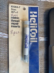 1 pack Helicoil R1084-7 Size M7 x 1 (10.5mm long)