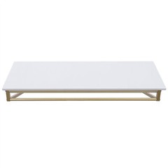 Gold Metal Garment Clothes Rack Clothing Rack Clothes Wall Shelf Hanger Display