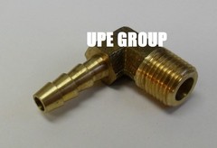 3/16 HOSE BARB ELBOW X 1/8 MALE NPT Brass Pipe Fitting Thread Gas Fuel Water Air