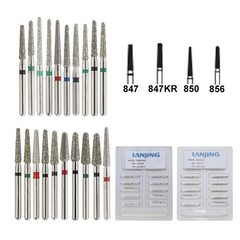 Multi-use DIA-Burs Dental Diamond Burs FG Football Round Pear Barrel 330 856 850