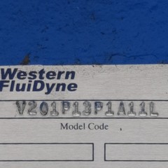 Fluidyne V201P13P1A11L Vane Pump, ø21mm Shaft, 190bar, 49L/min (13gpm) Flow
