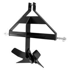 For Category 1 3 Point Quick Hitch Tractors Plow Black Raw Middle Buster Steel