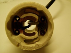 Leviton porcelain quick dis-connect for Abolite HID ballast housing