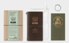 Let’s Go On A Road Trip, Traveler’s Notebook/Company • Regular Notebook • Brown