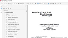 John Deere 5225 5325 5425 5525 5625 5603 Tractor Technical Tests Manual Set USB