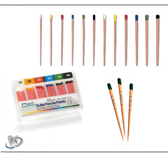 Dental Endo GUTTA PERCHA POINTS Taper 0.4 or 0.6 All Sizes #15 20 25 35 40 45 50