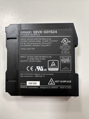 Omron S8VK-G01524 DC Power Supply,24Vdc,0.65A,50/60Hz – New Unopened Box