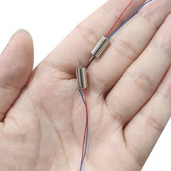 2 x DC 1.5V-3.7V 40000RPM Speed 6mm x 12mm Mini Micro Coreless Motor