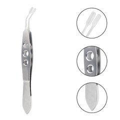 Meibomian Gland Expressor Forceps Tip 3 x 9 mm German Ophthalmic Instruments