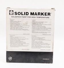 Sakura Solid Paint Marker Yellow XSC-3 High Temperature Paint Stick 12-Pack