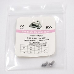 1040 Dental ligature Ties Buccal Tube MBT Roth Edgewise 1st 2nd 018 022 Bondable