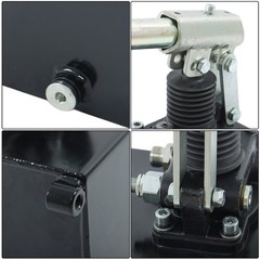 Double Acting Hydraulic Pump 2.7CID 5qt Manual With Control Valve