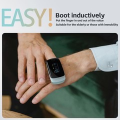 Rechargeable Fingertip Pulse Oximeter SpO2 Pulse Rate Oxygen Monitor Universal