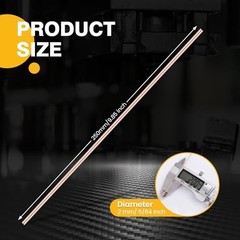 40pcs Self-Fluxing Brazing Rods 5/64″ Diameter for HVAC, AC, Refrigeration, Weld