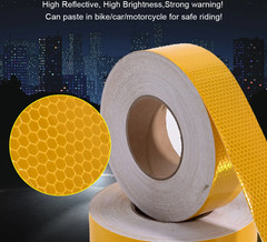 50ft DOT-C2 Orange Reflective Tape 2″ Inch High Vis Safety Reflector Trailer