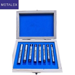 8 Pc Edge Center Finder Set Single Double End Wiggler Milling CNC Steel Tool Kit