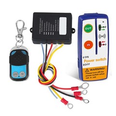 Cordless Electric Winch Remote 50 Feet Range Compatible With Multiple Brands