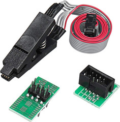 EEPROM BIOS USB Programmer CH341A + SOIC8 Clip + 1.8V Adapter + SOIC8 Ad Hot