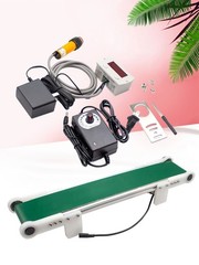 Mini Production Line Conveyor Desktop Conveyor Belt with Photoelectric Counter2h