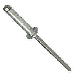 Aluminum Body Steel Mandrel Pop Rivets Blind Dome Head All Sizes Available