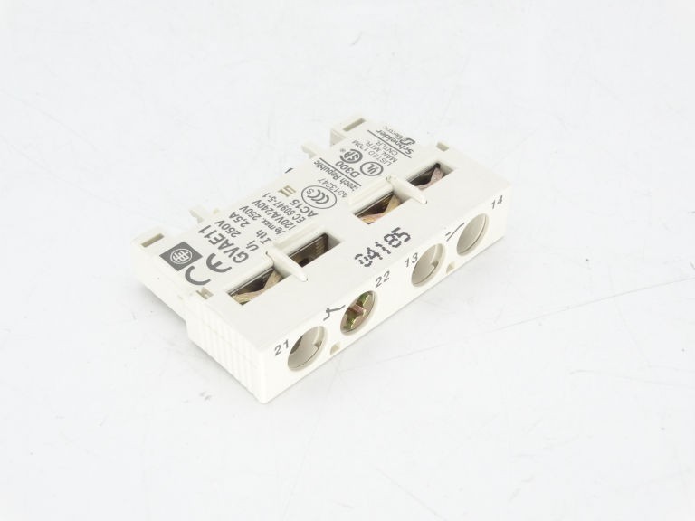 SCHNEIDER ELECTRIC GVAE11 CONTACT BLOCK