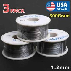 63/37 Tin Lead Rosin Core Flux Solder Wire for Electrical Soldering 1.2mm 300g