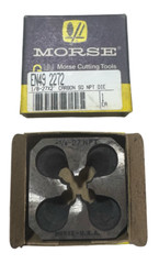 Morse 1/8″-27 x 2″ Carbon Steel Square NPT Pipe Die USA Made