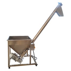 Granular Automatic Feeding Machine 220v 1kw Screw Feeder Conveyor Hopper