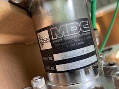 MDC GV-4000V-P 4″ High Vacuum Gate Valve 6″ CONFLAT 120V MAC Solenoid UNTESTED