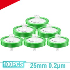 Syringe Filter PES(Polyethersulfone) 0.22μm 25mm Non Sterile Hydrophilic 100/pk