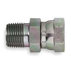 AEROQUIP 2045-2-4S Hose Adapter,1/8″,NPSM,1/4″,NPTF 38YN27