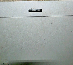 Zinsco Electrical Panel Cover Gray Metal Interior Enclosure Door Door Only