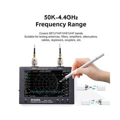 SV4401a 7 inch Touch LCD 50khz 4.4ghz Vector Network Analyzer hf VHF uhf Ante…