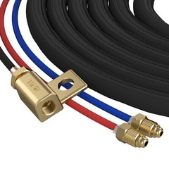 WP-20F Water-Cooled Flexible TIG Welding Torch 25ft with 45V11 Adapter