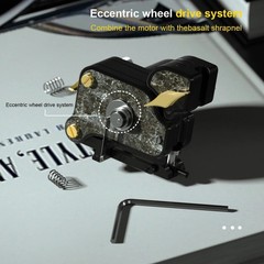 V7 Coreless Motor Rotary Tattoo Machine 14000Rpm Adjustable Stroke Professional