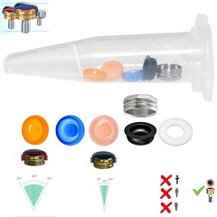 US Overdenture Locator Abutment Removable Male Cap Inserts Standard/Extended Set