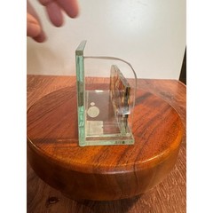Glass Art Chef Business Card Holder Joan Baker Designs