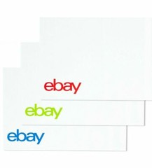 33 NEW eBay-Branded Polymailer Red Green & Blue 10″ x 12.5″ (No Padding