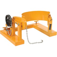Global Industrial 1500 Lb. Capacity Forklift Tilting Drum Dumper