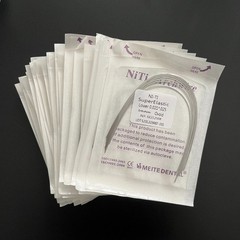 10Packs Arch Wires Dental Orthodontic Super Elastic NiTi/Stainless Steel 100Pcs