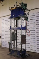 Hannifin F-31101 30 Ton 4 Post Hydraulic Press, Magnum Press Control Retrofit