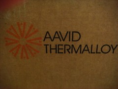 LOT (2) BLACK Anodized Heatsinks by AAVID THERMALLOY 6.1″ x 3.0 x 1.6″ – Unused