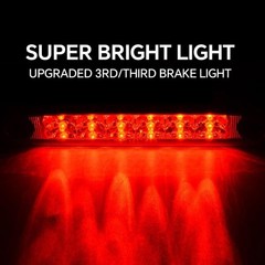 LED 3rd Brake Lights Compatible with 2001-2004 Nissan Frontier Rear High Mount