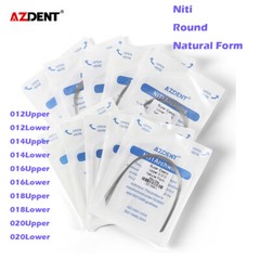 $0.99AZDENT Dental Orthodontic Super Elastic Niti Arch Wires Round Natural Form