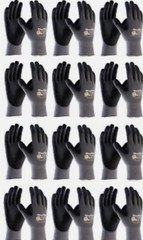 New MaxiFlex Ultimate 34-874 Seamless Nylon Gloves Nitrile 12 Pk. Various Sizes